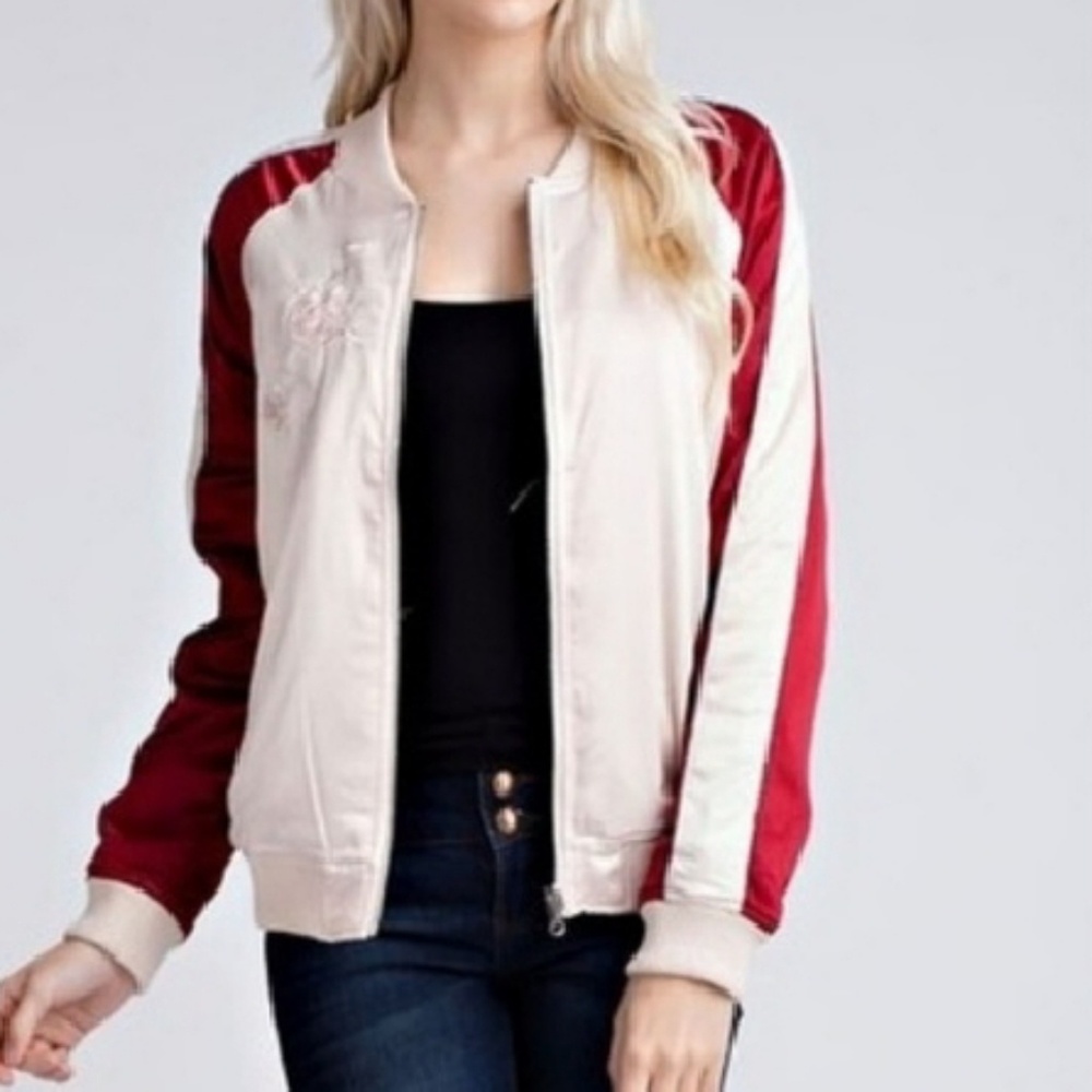 Only 2 Left! Embroidered Floral design  jacket